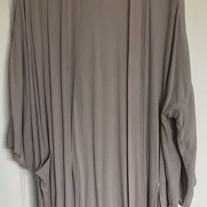 CJLA Korie kimono, light gray size medium